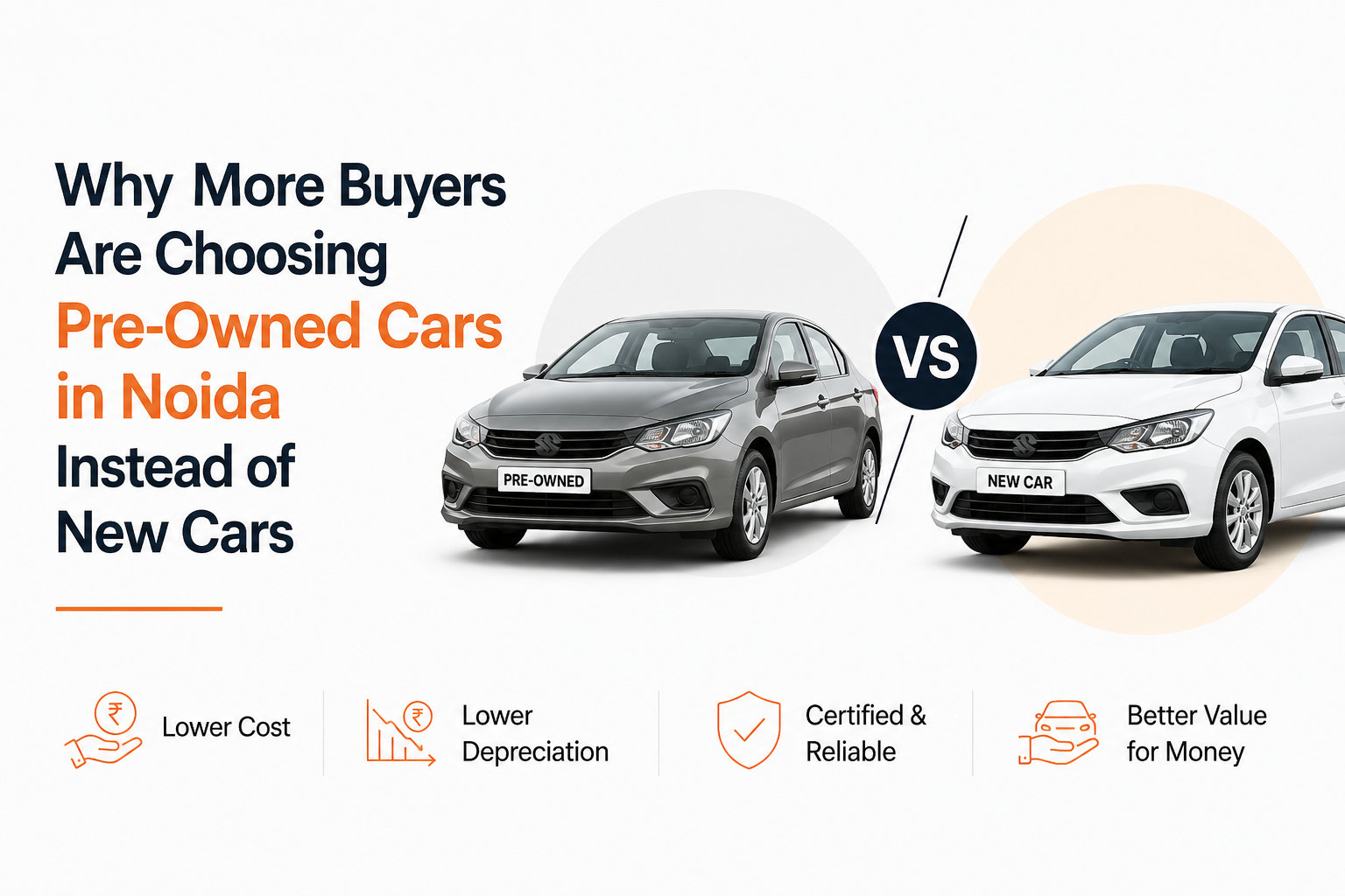 Why More Buyers Are Choosing Pre-Owned Cars in Noida Instead of New Cars
